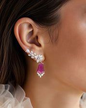Scarlet Rouge Earrings | AMARIS JEWELS | Fine Jewelry 