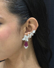 Scarlet Rouge Earrings | AMARIS JEWELS | Fine Jewelry 