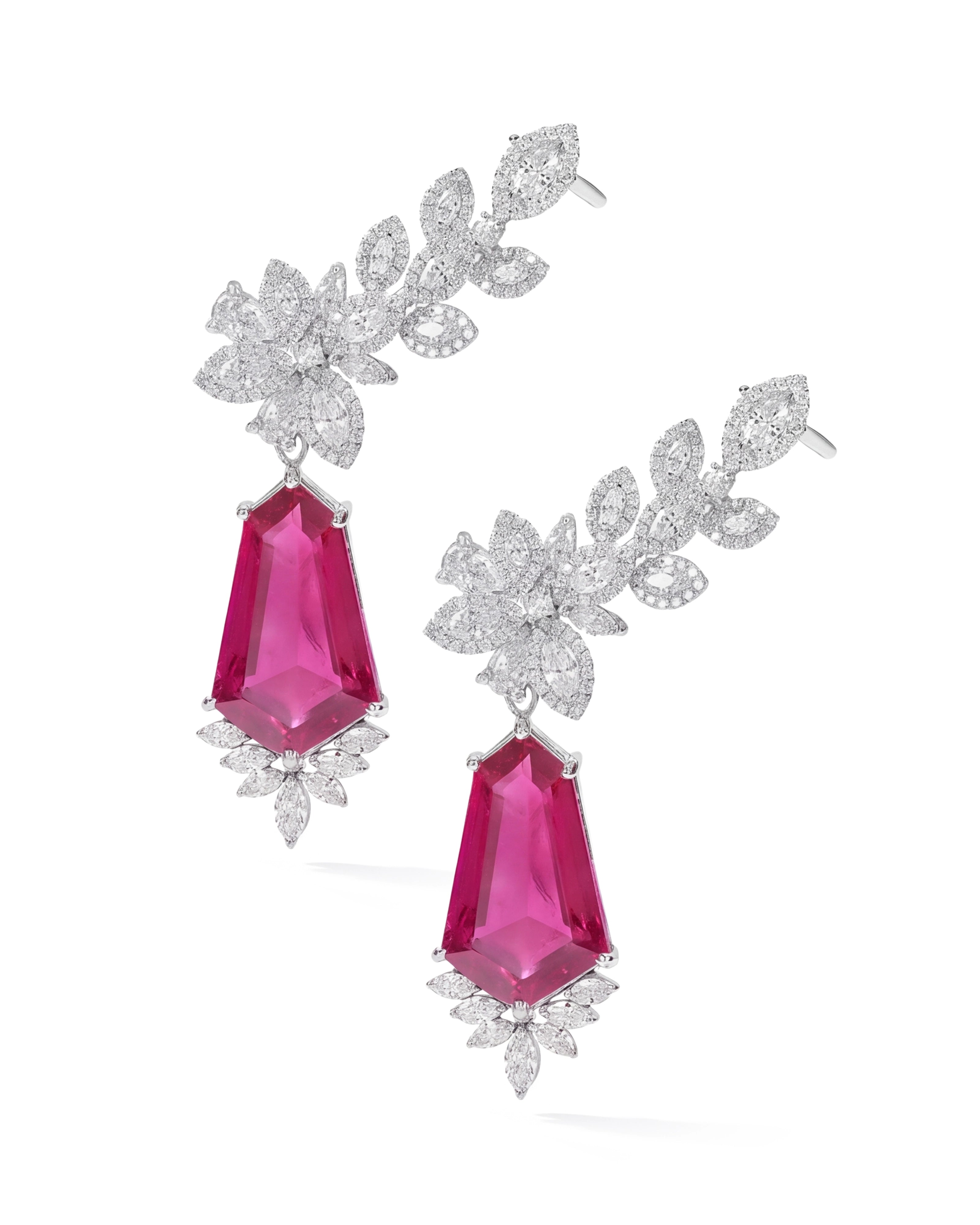 Scarlet Rouge Earrings | AMARIS JEWELS | Fine Jewelry