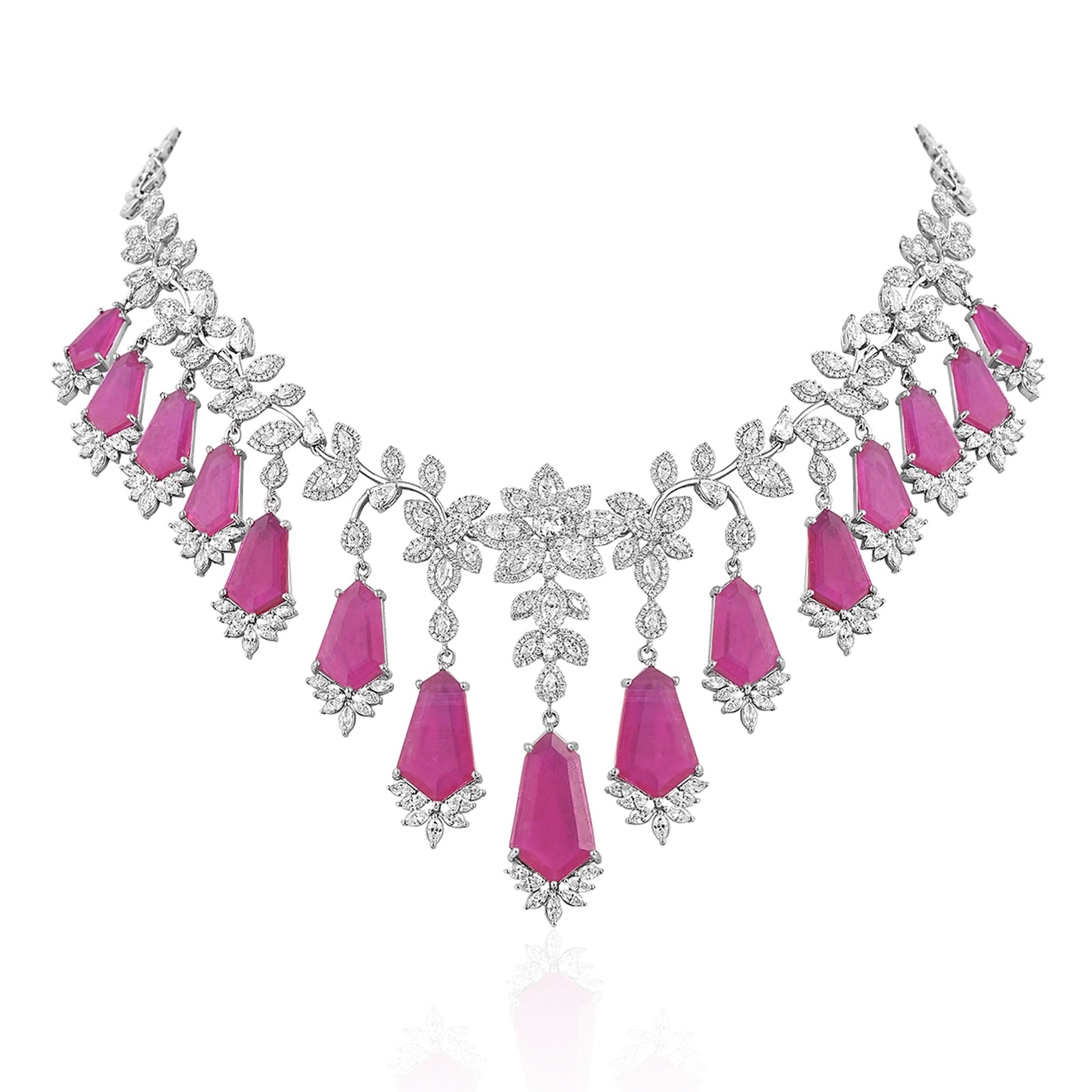 Scarlet Rouge Necklace | AMARIS JEWELS | Fine Jewelry 