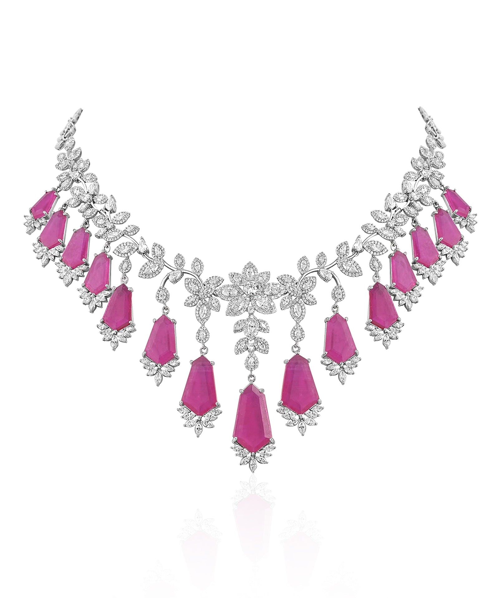 Scarlet Rouge Necklace | AMARIS JEWELS | Fine Jewelry 