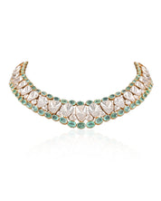 Sculpted Polki Necklace | AMARIS JEWELS | Fine Jewelry 