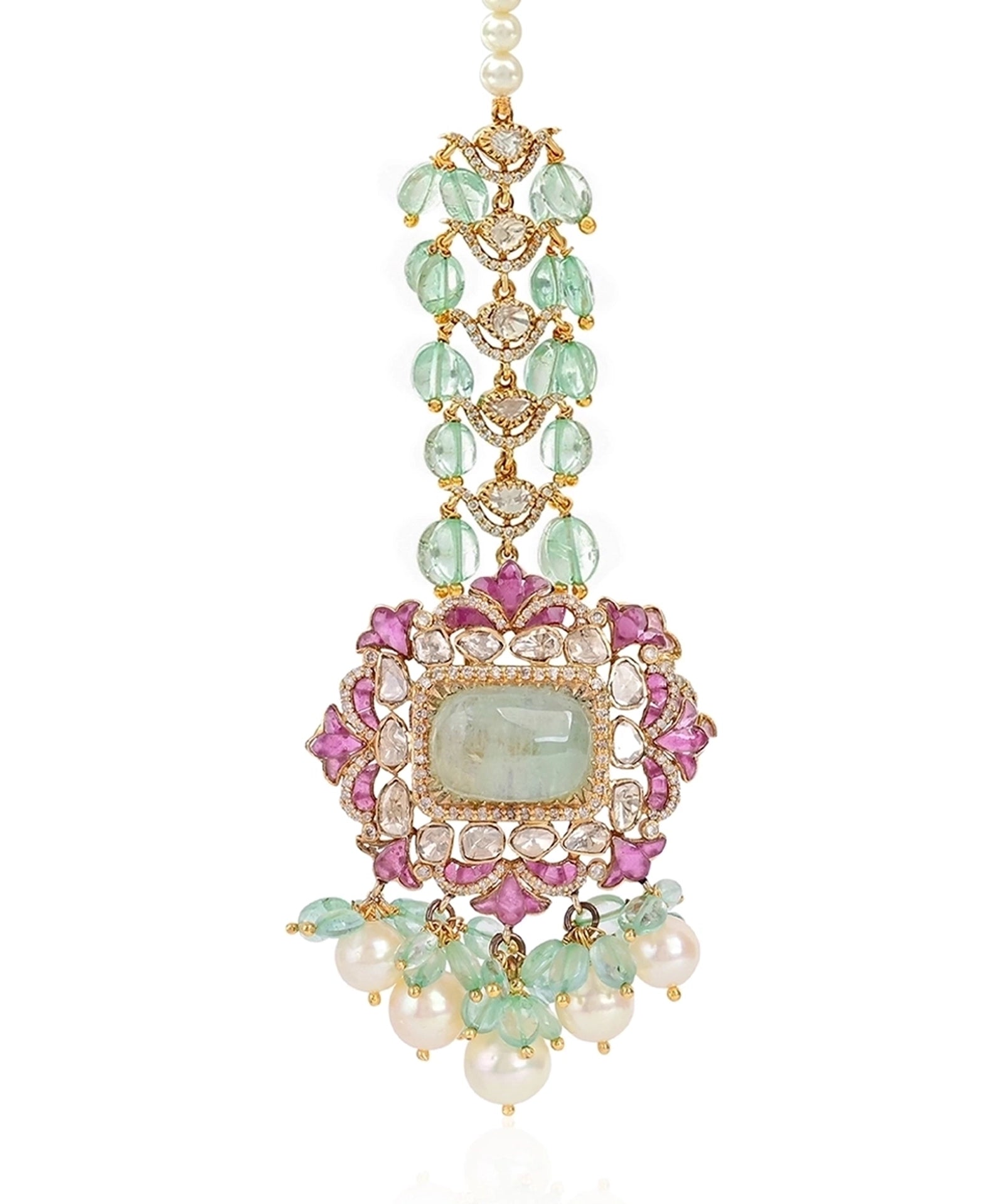 Sheesh Mahal Maang tikka | AMARIS JEWELS | Fine Jewelry 