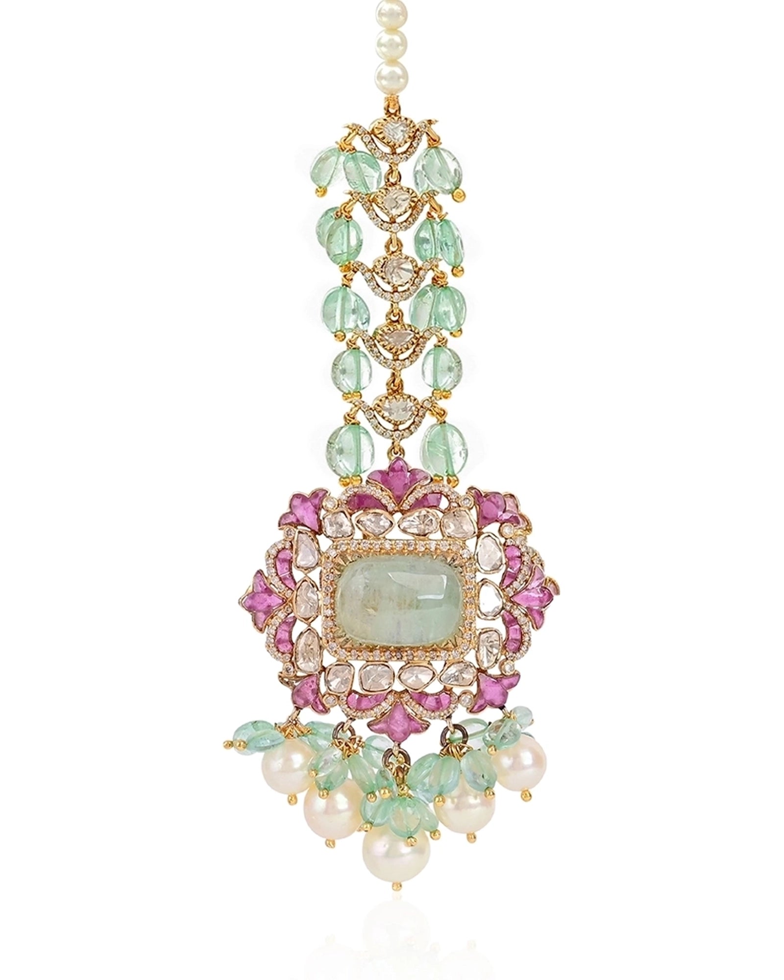 Sheesh Mahal Maang tikka | AMARIS JEWELS | Fine Jewelry 