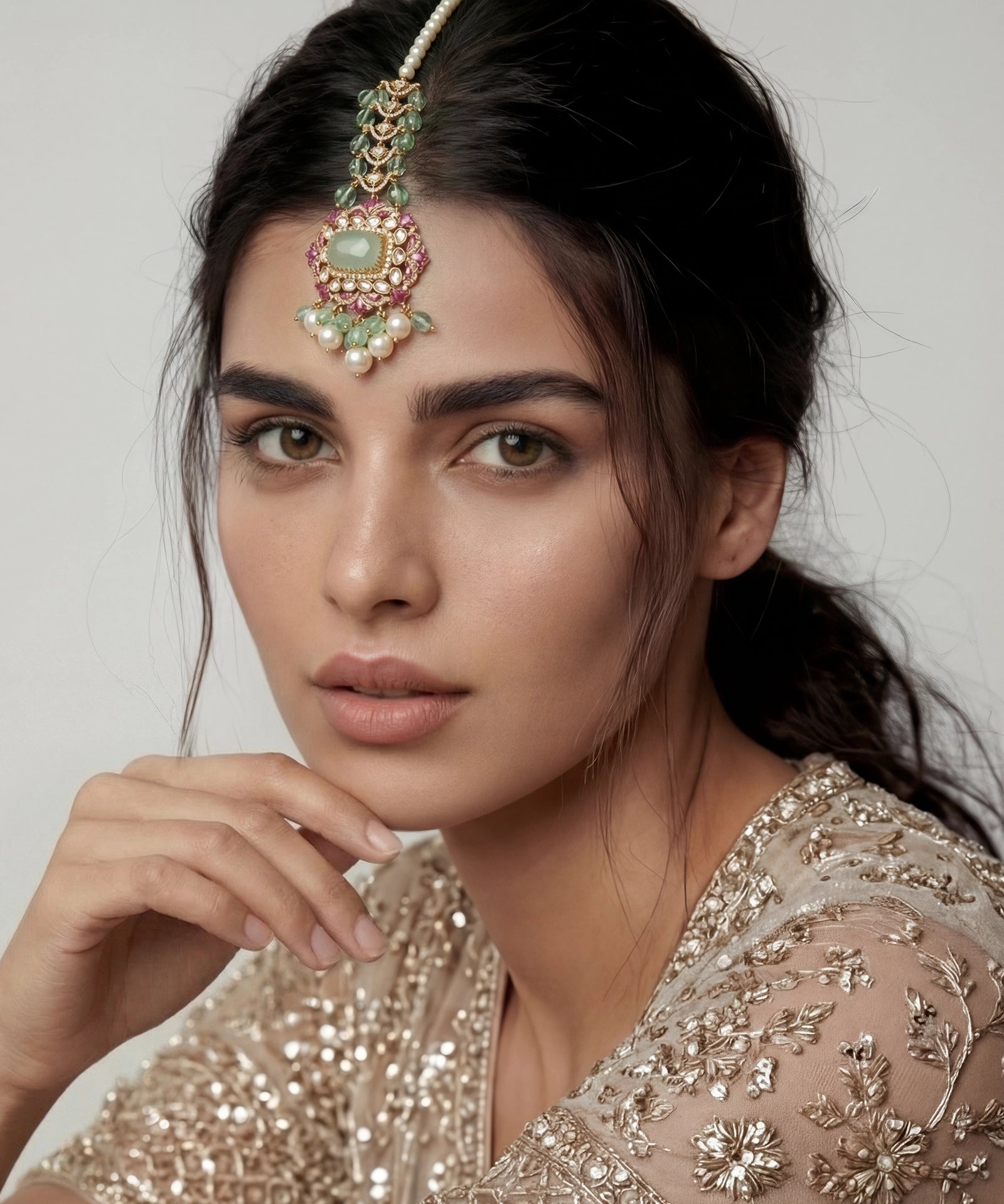 Sheesh Mahal Maang tikka | AMARIS JEWELS | Fine Jewelry