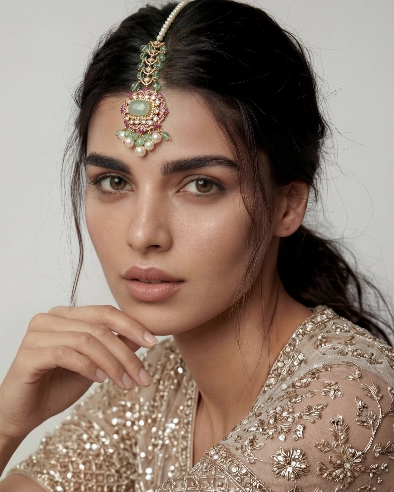 Sheesh Mahal Maang tikka | AMARIS JEWELS | Fine Jewelry 