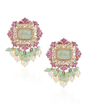 Sheesh Mahal Polki Earrings | AMARIS JEWELS | Fine Jewelry 