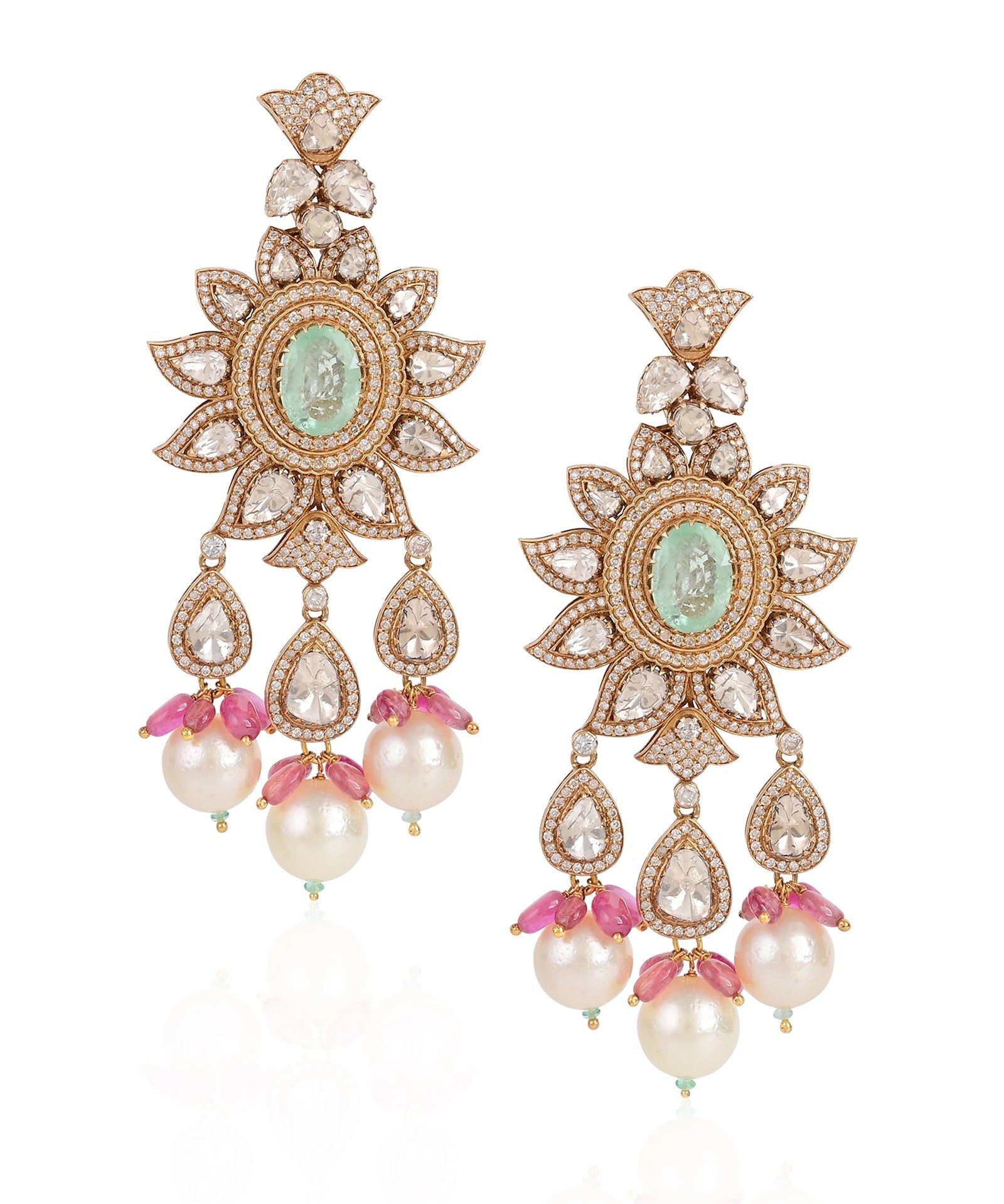 Sitara Garden Earrings | AMARIS JEWELS | Fine Jewelry 
