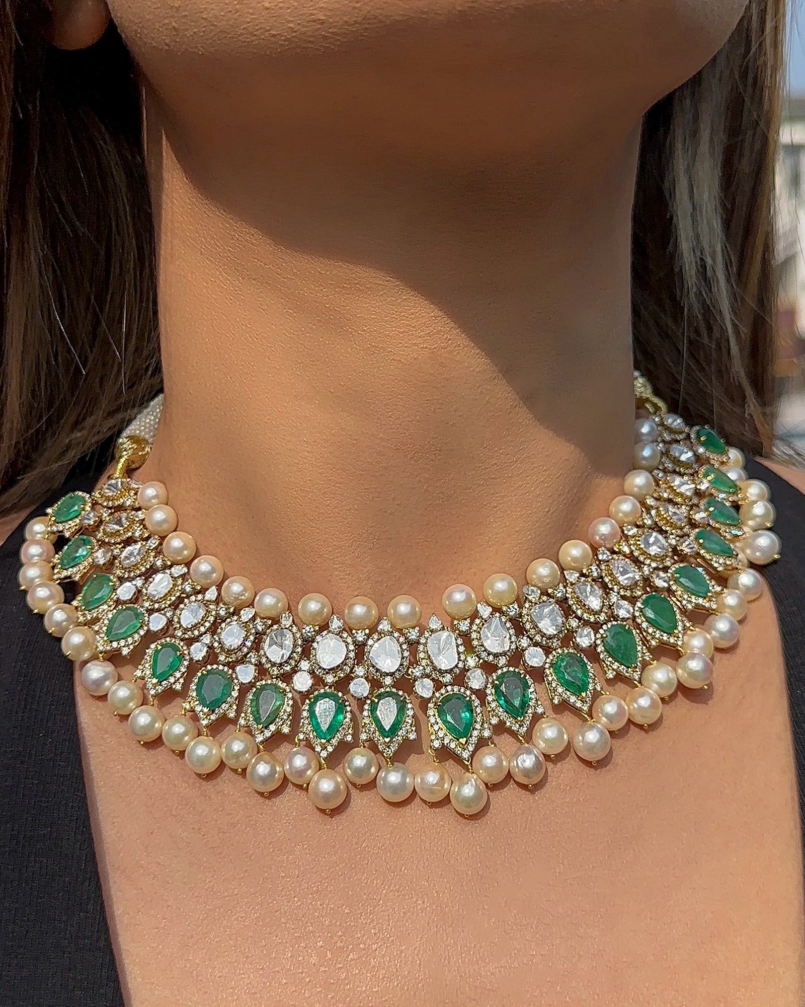 Sitara Glow Choker | AMARIS JEWELS | Fine Jewelry 