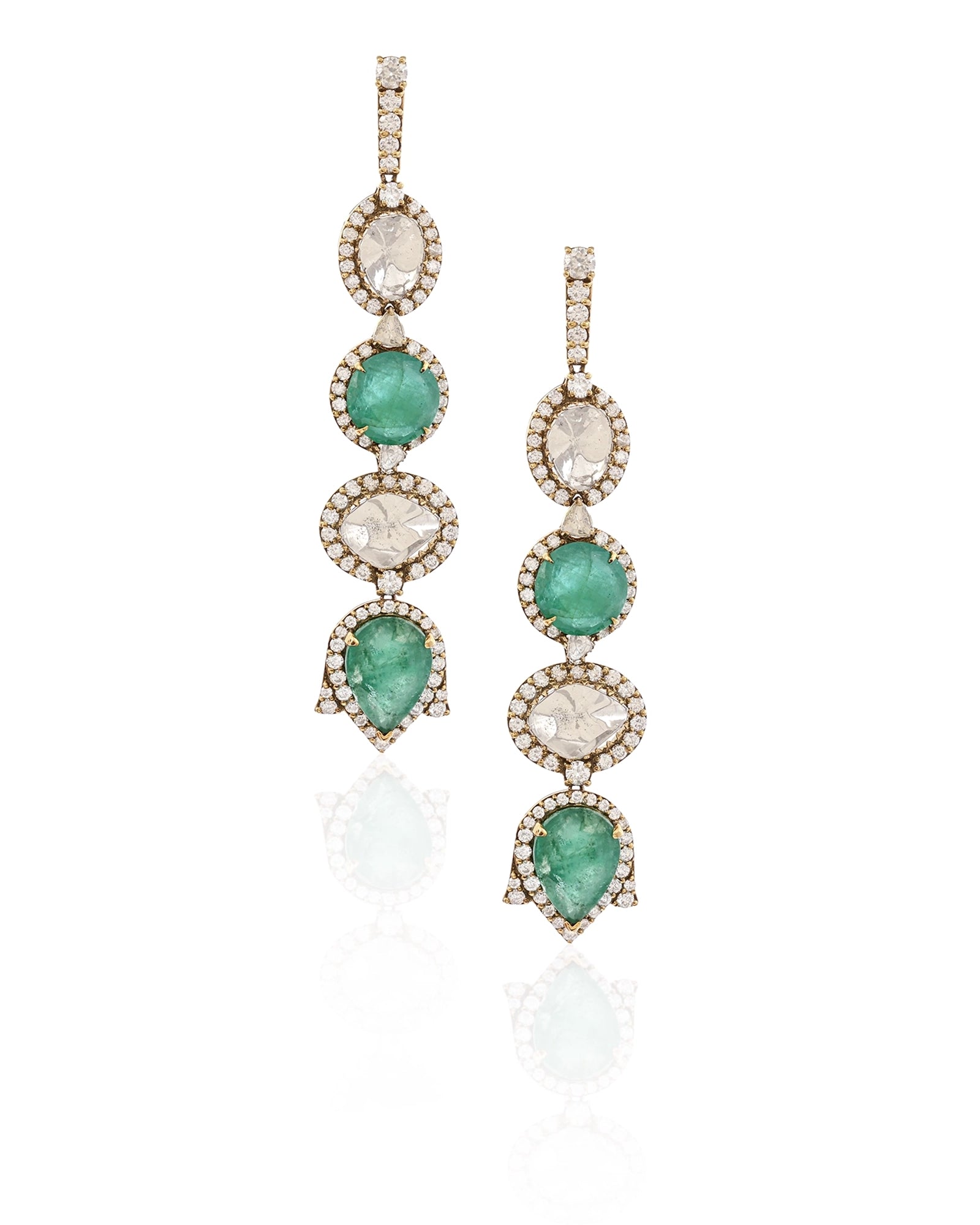 Sitara Glow Earrings | AMARIS JEWELS | Fine Jewelry 