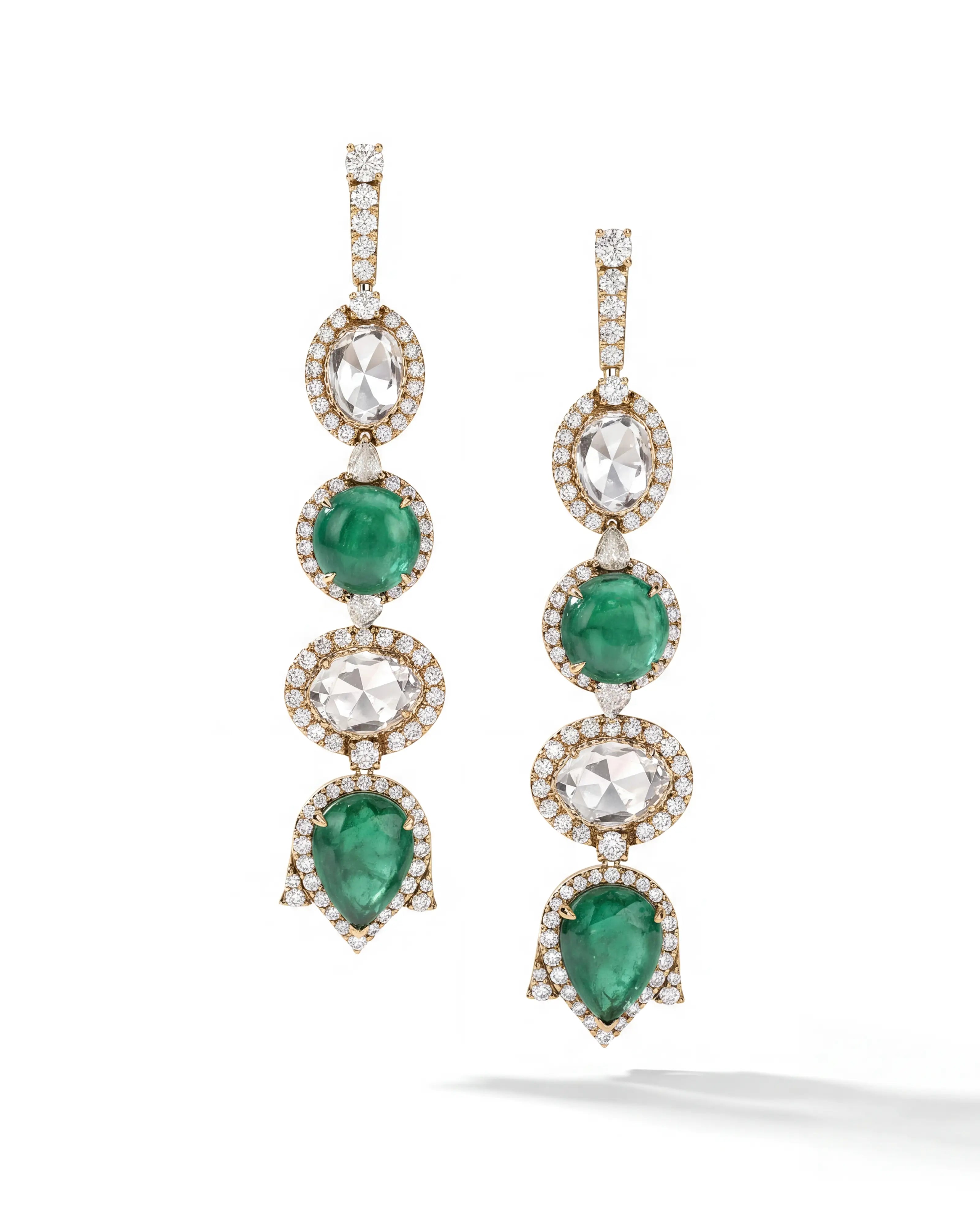 Sitara Glow Earrings | AMARIS JEWELS | Fine Jewelry