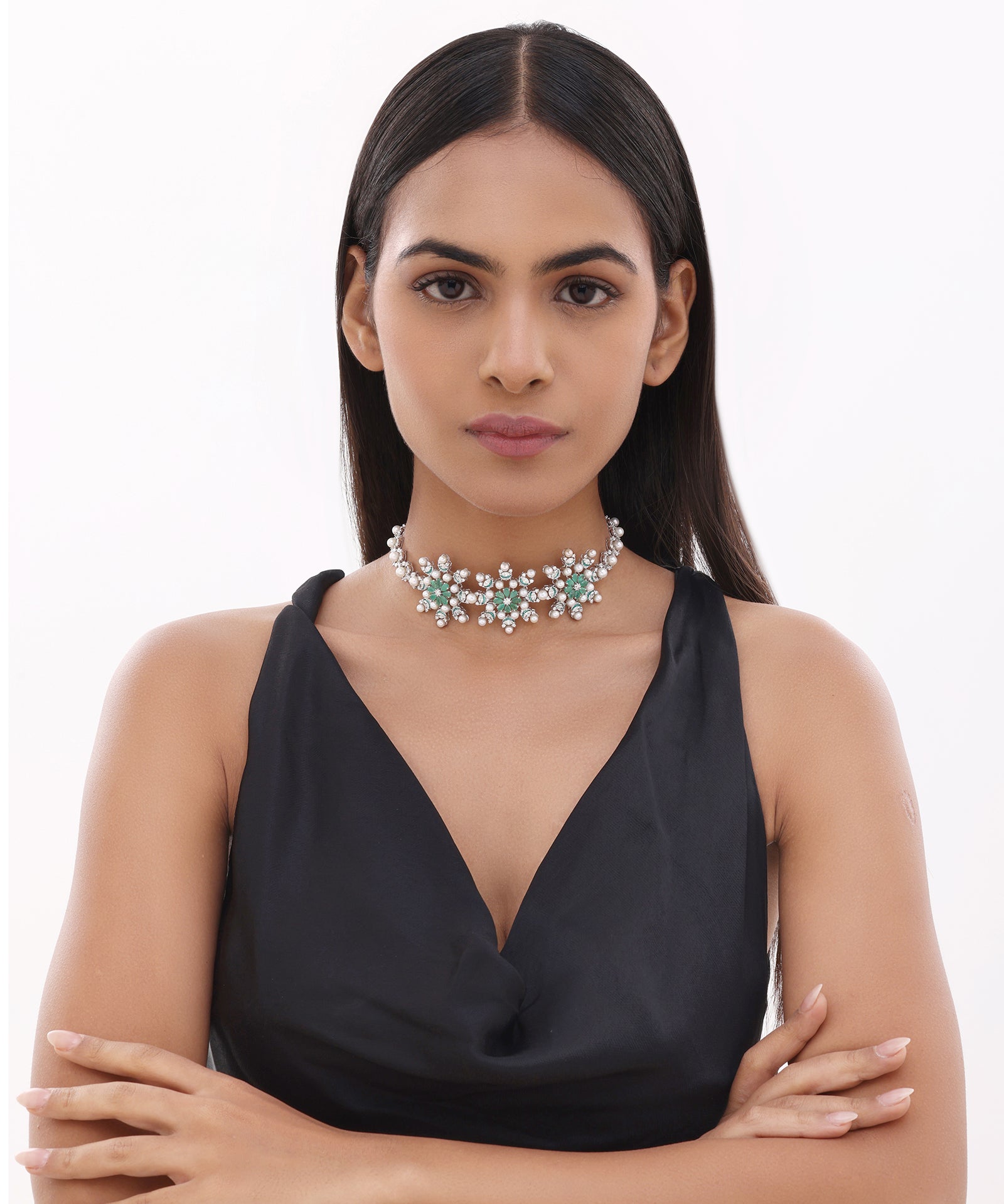 Snowflake Choker | AMARIS JEWELS | Fine Jewelry 