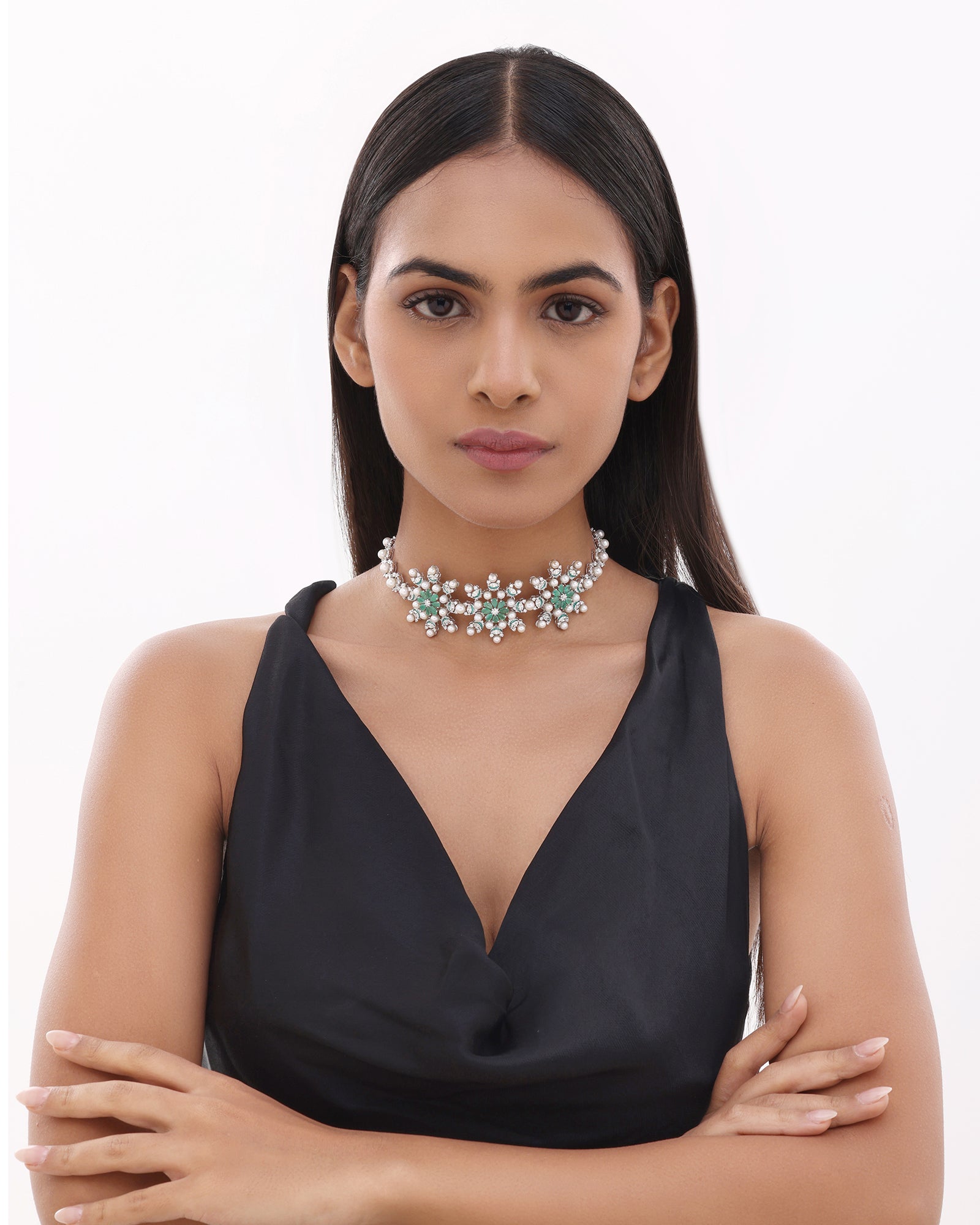 Snowflake Choker | AMARIS JEWELS | Fine Jewelry 