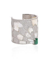 Starburst Emerald Cuff | AMARIS JEWELS | Fine Jewelry 