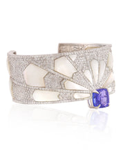Starbust Tanzanite Cuff (Slim) | AMARIS JEWELS | Fine Jewelry