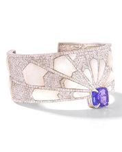 Starbust Tanzanite Cuff (Slim) | AMARIS JEWELS | Fine Jewelry