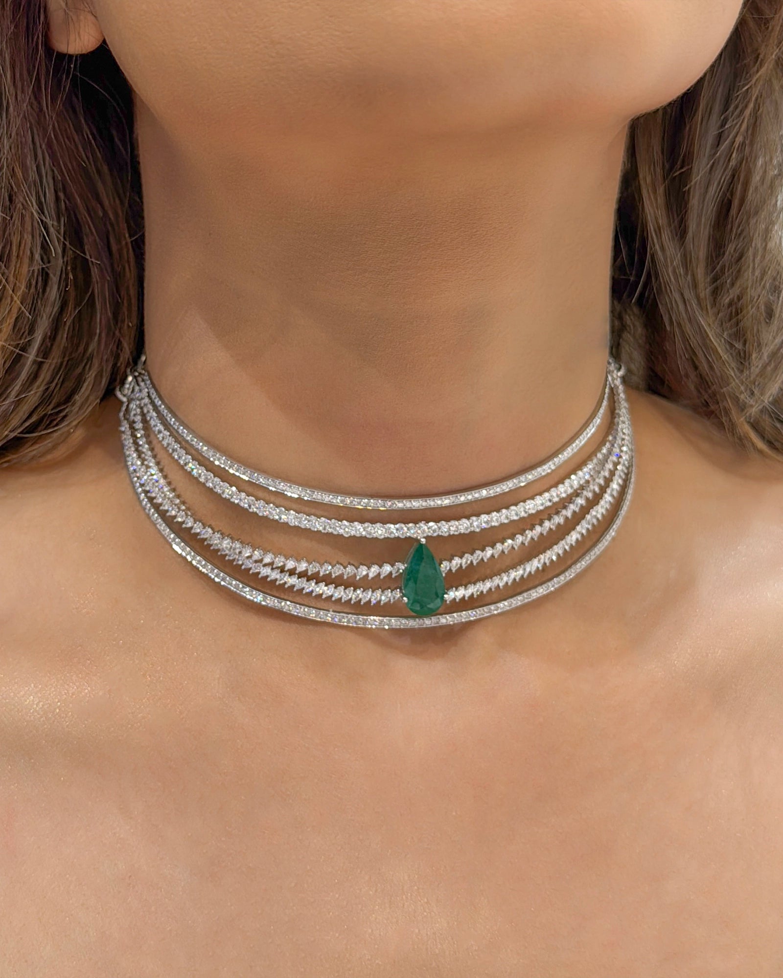 Stratus Diamond Necklace | AMARIS JEWELS | Fine Jewelry 