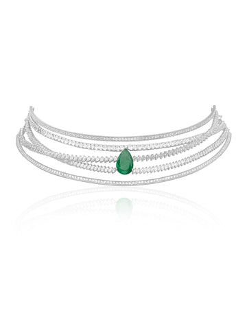 Stratus Diamond Necklace