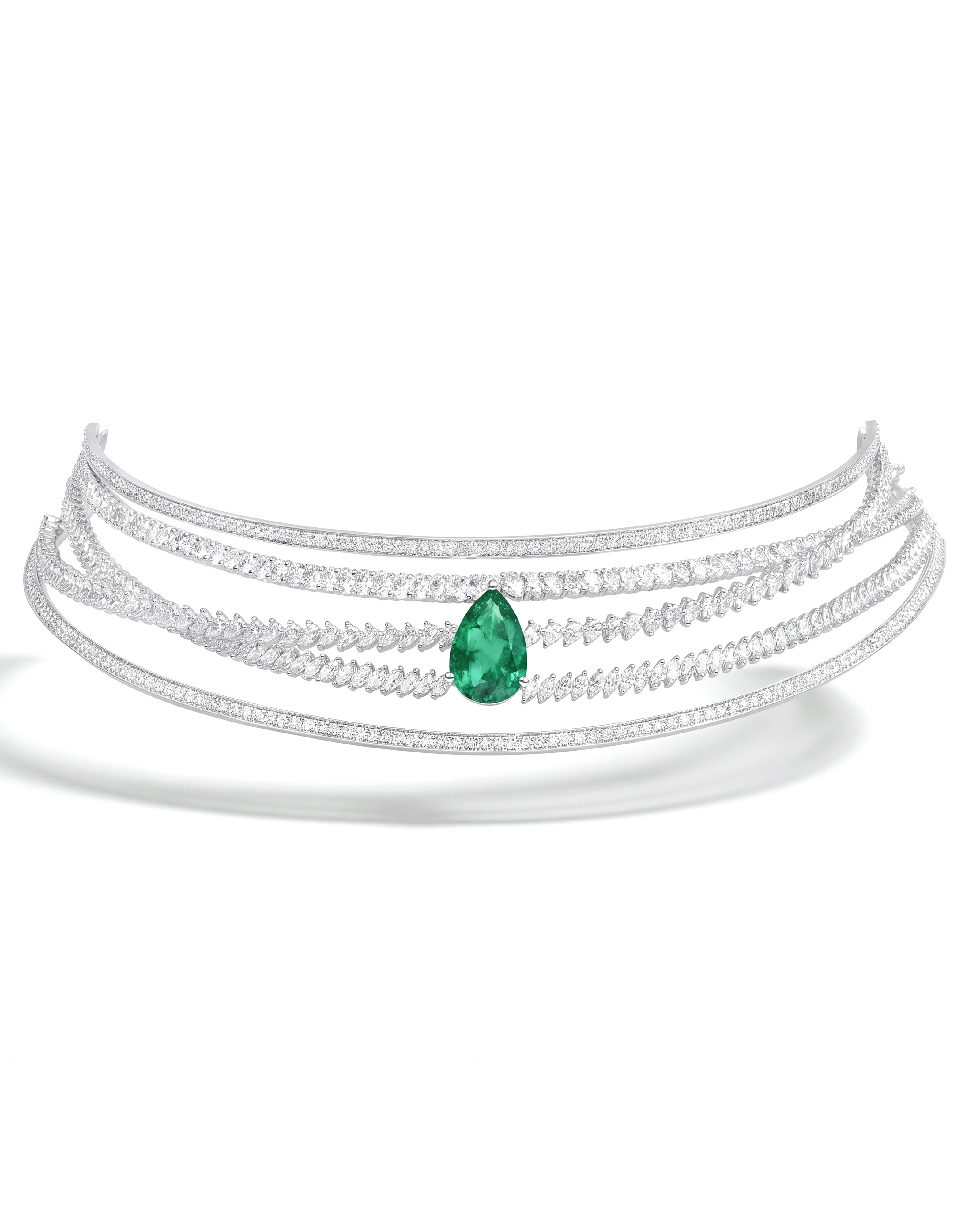 Stratus Diamond Necklace