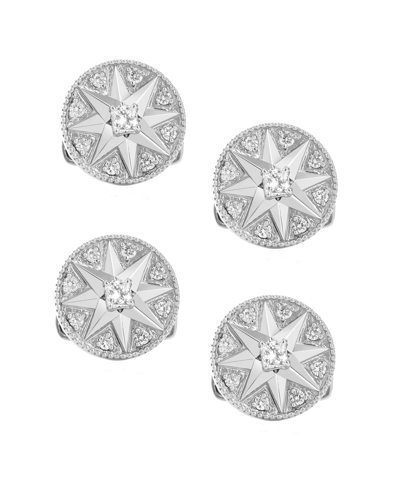 Sunburst Buttons | AMARIS JEWELS | Fine Jewelry 