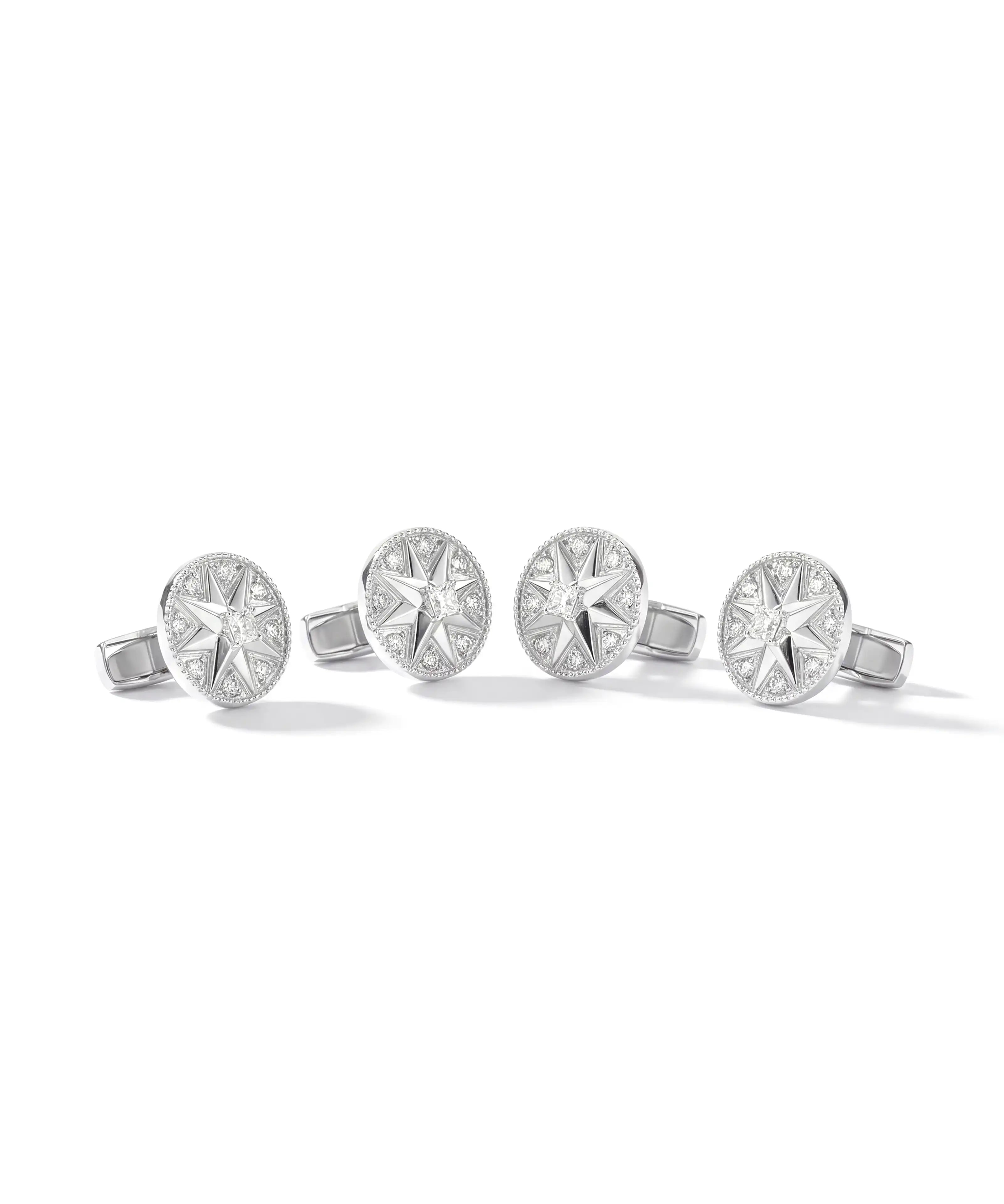 Sunburst Buttons | AMARIS JEWELS | Fine Jewelry