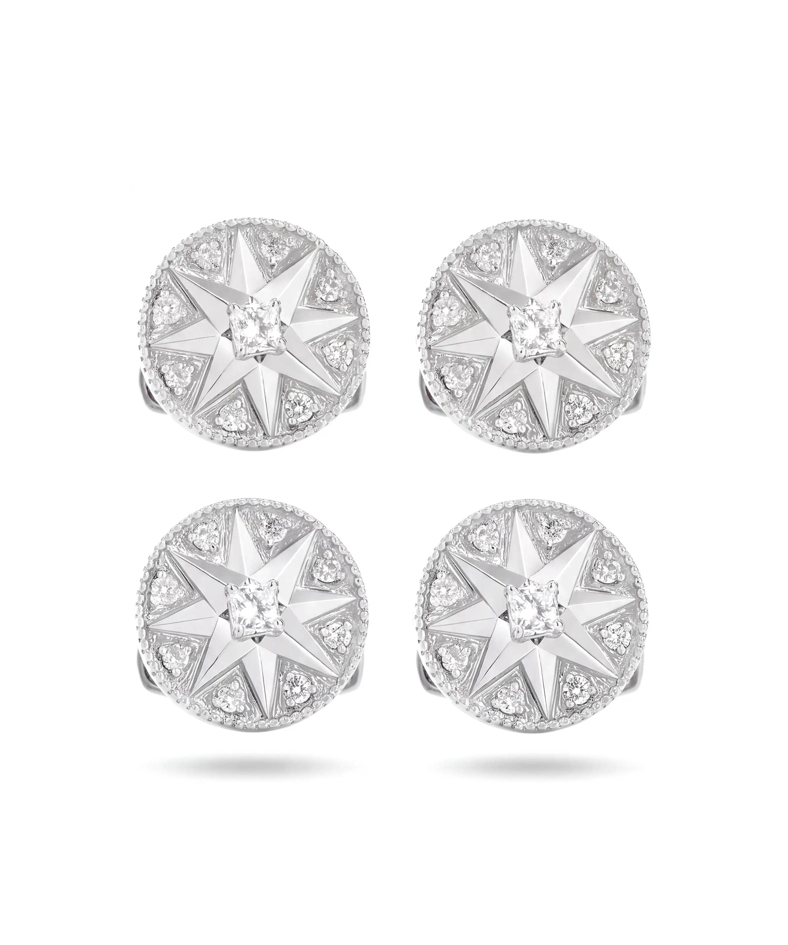 Sunburst Buttons | AMARIS JEWELS | Fine Jewelry