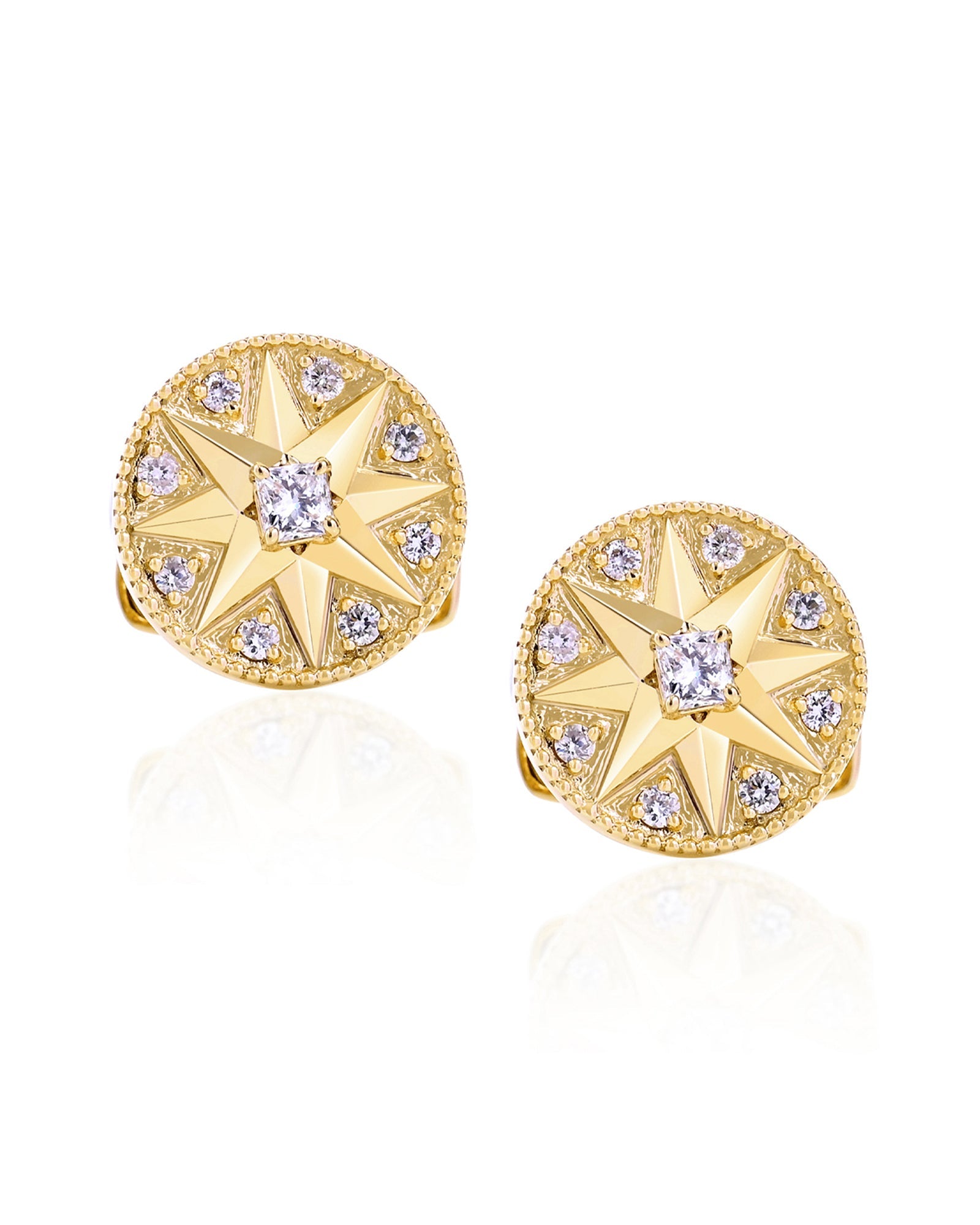 Sunburst Cufflinks | AMARIS JEWELS | Fine Jewelry 