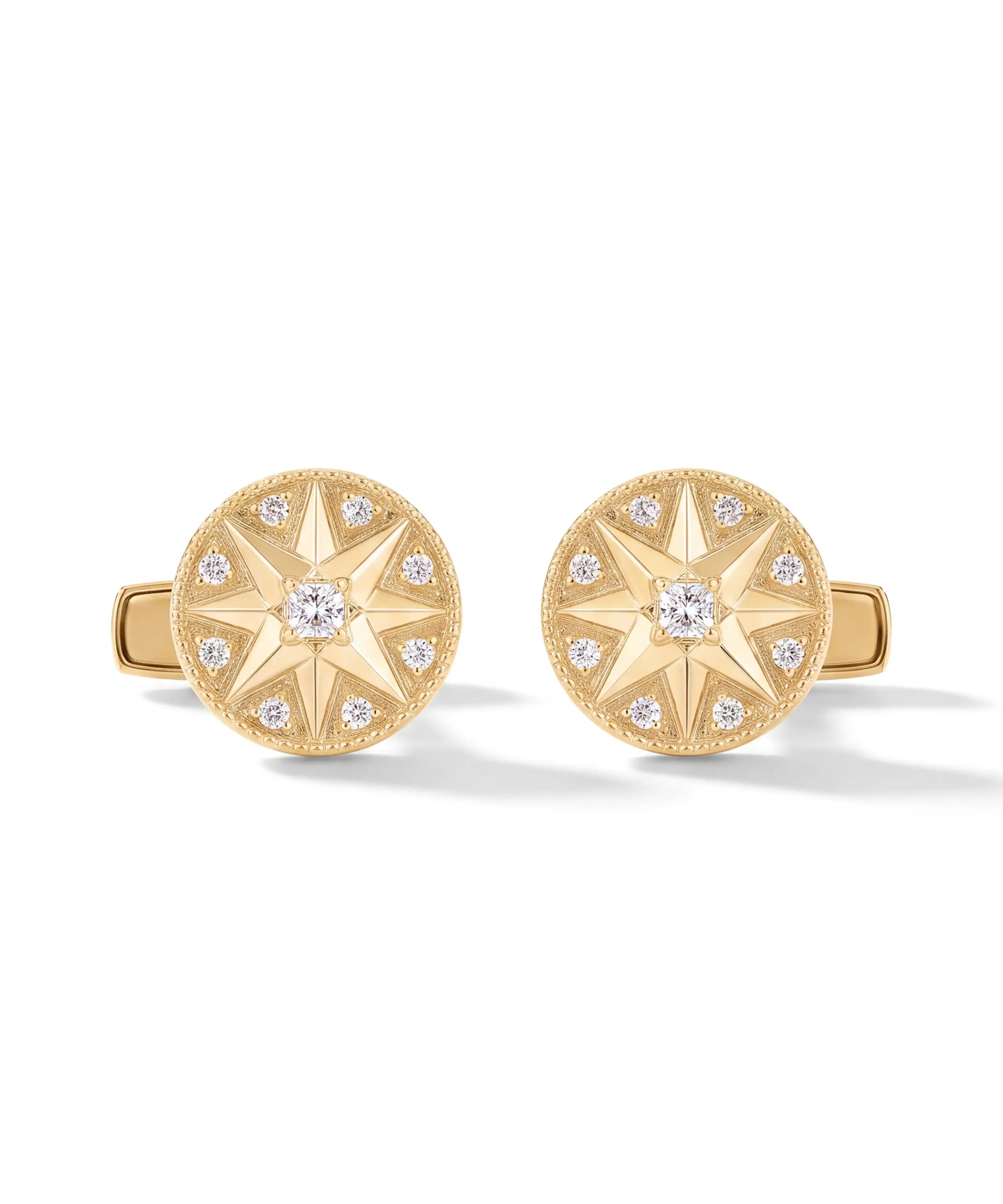 Sunburst Cufflinks | AMARIS JEWELS | Fine Jewelry