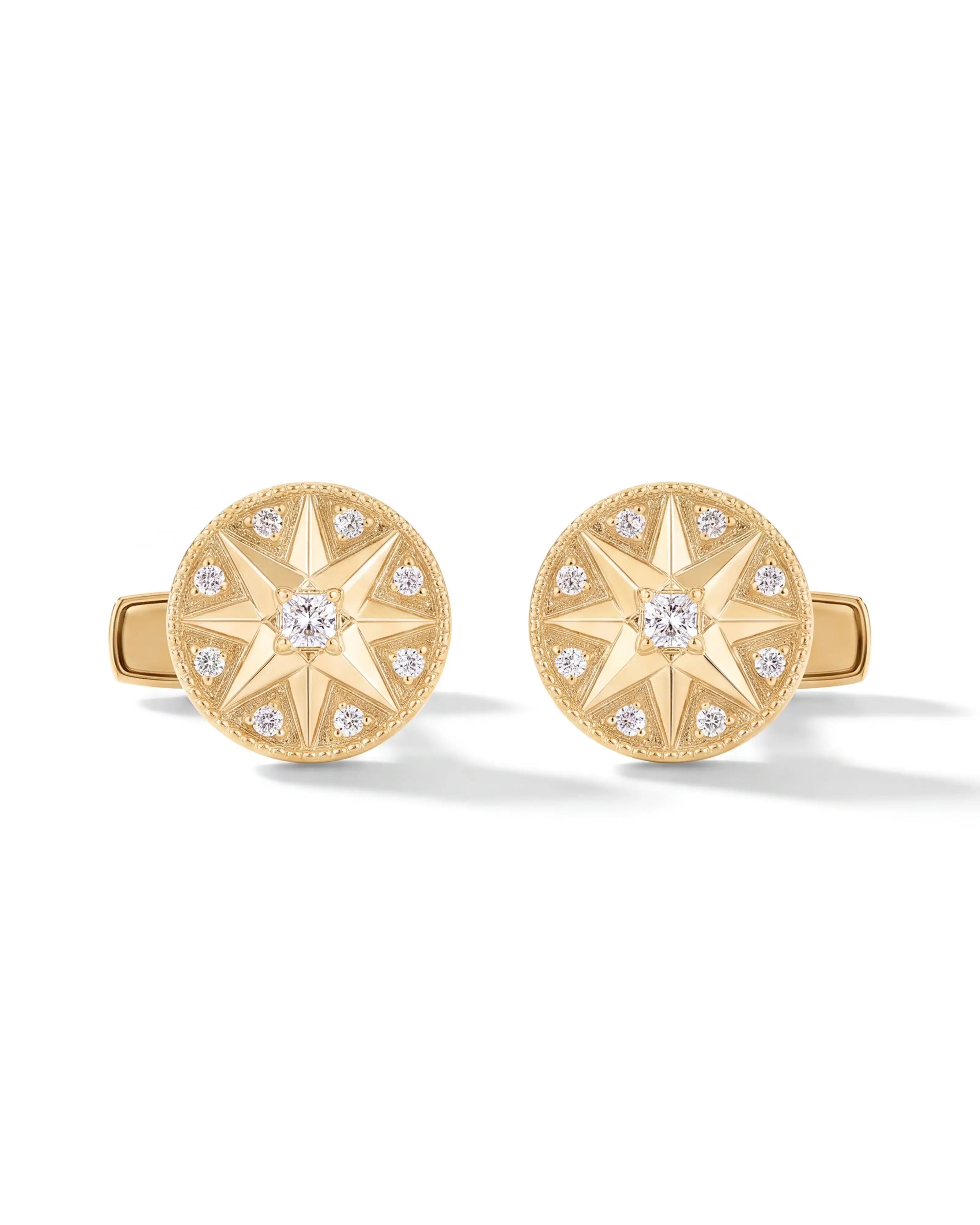 Sunburst Cufflinks | AMARIS JEWELS | Fine Jewelry