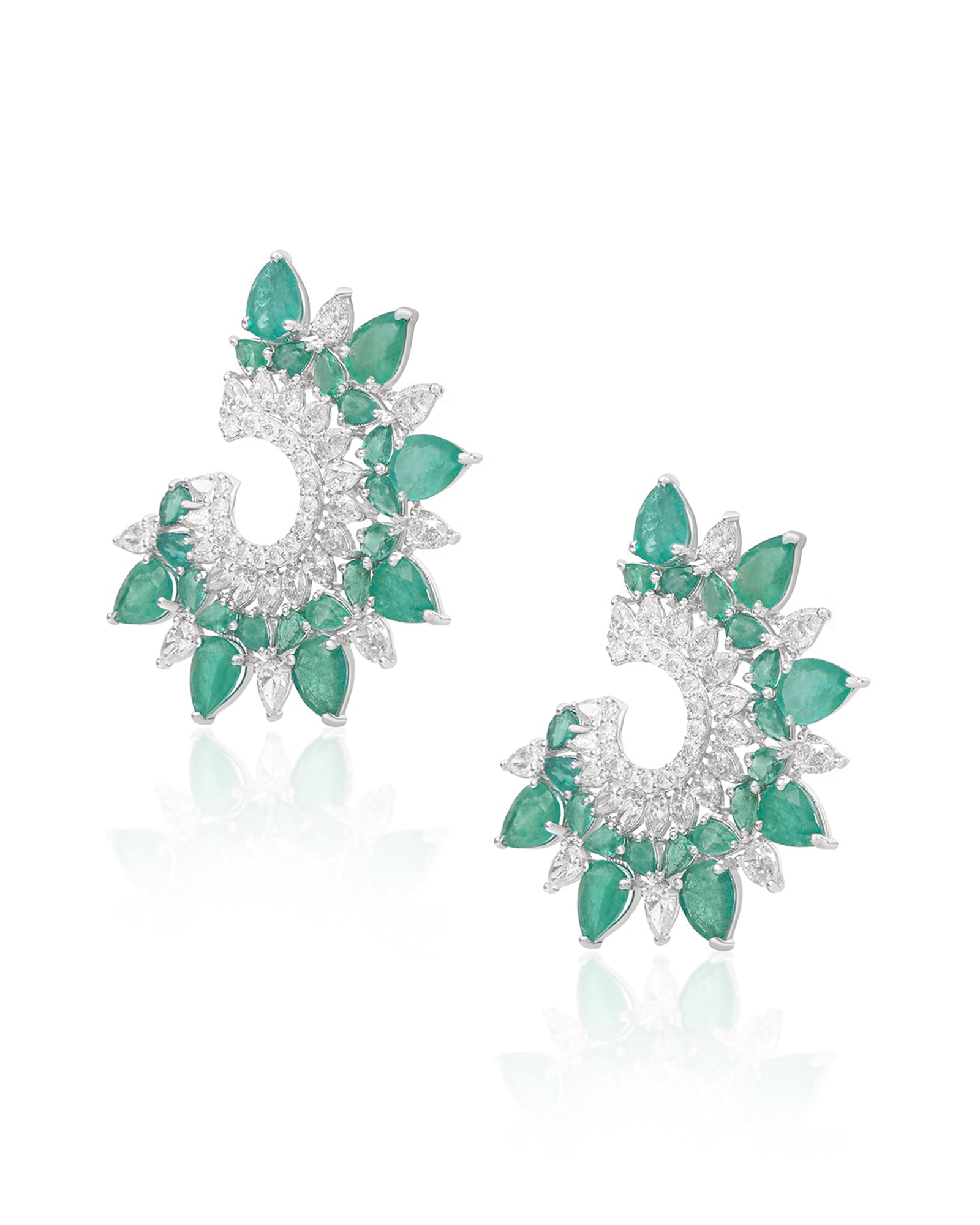 Sunburst Earrings | AMARIS JEWELS | Fine Jewelry 