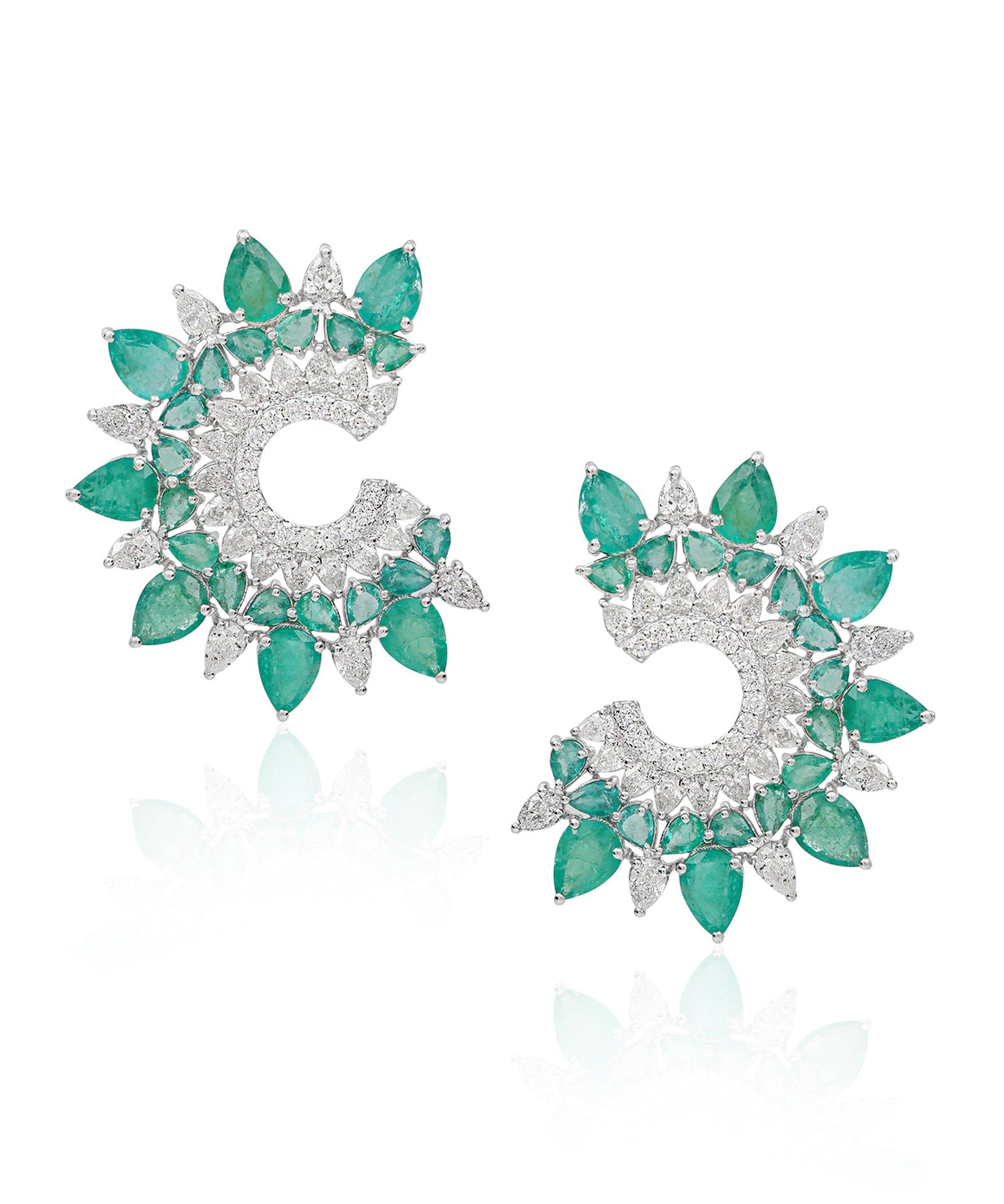 Sunburst Earrings | AMARIS JEWELS | Fine Jewelry 