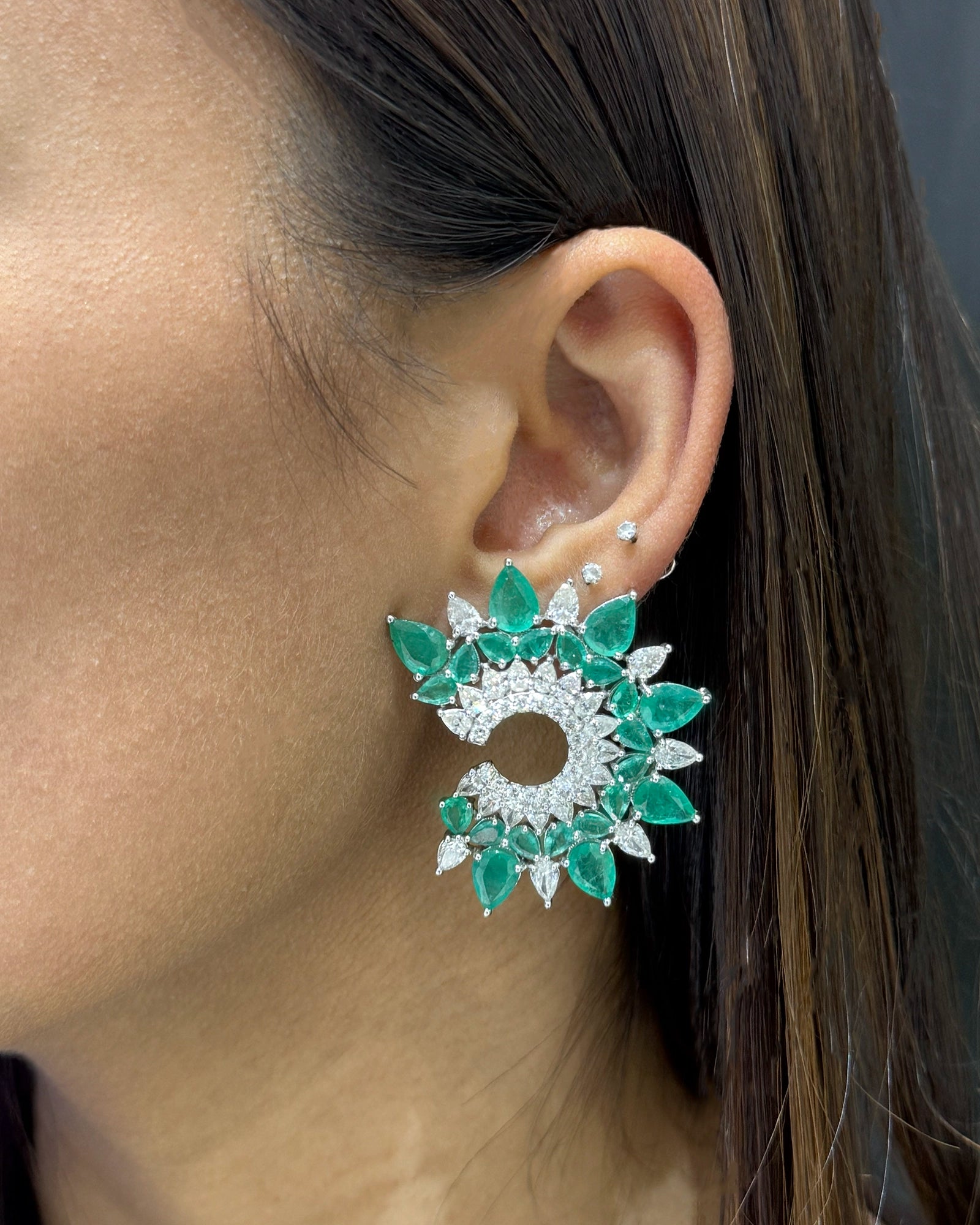 Sunburst Earrings | AMARIS JEWELS | Fine Jewelry 