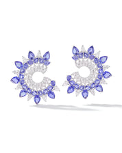 Sunburst Earrings (Tanzanite) | AMARIS JEWELS | Fine Jewelry
