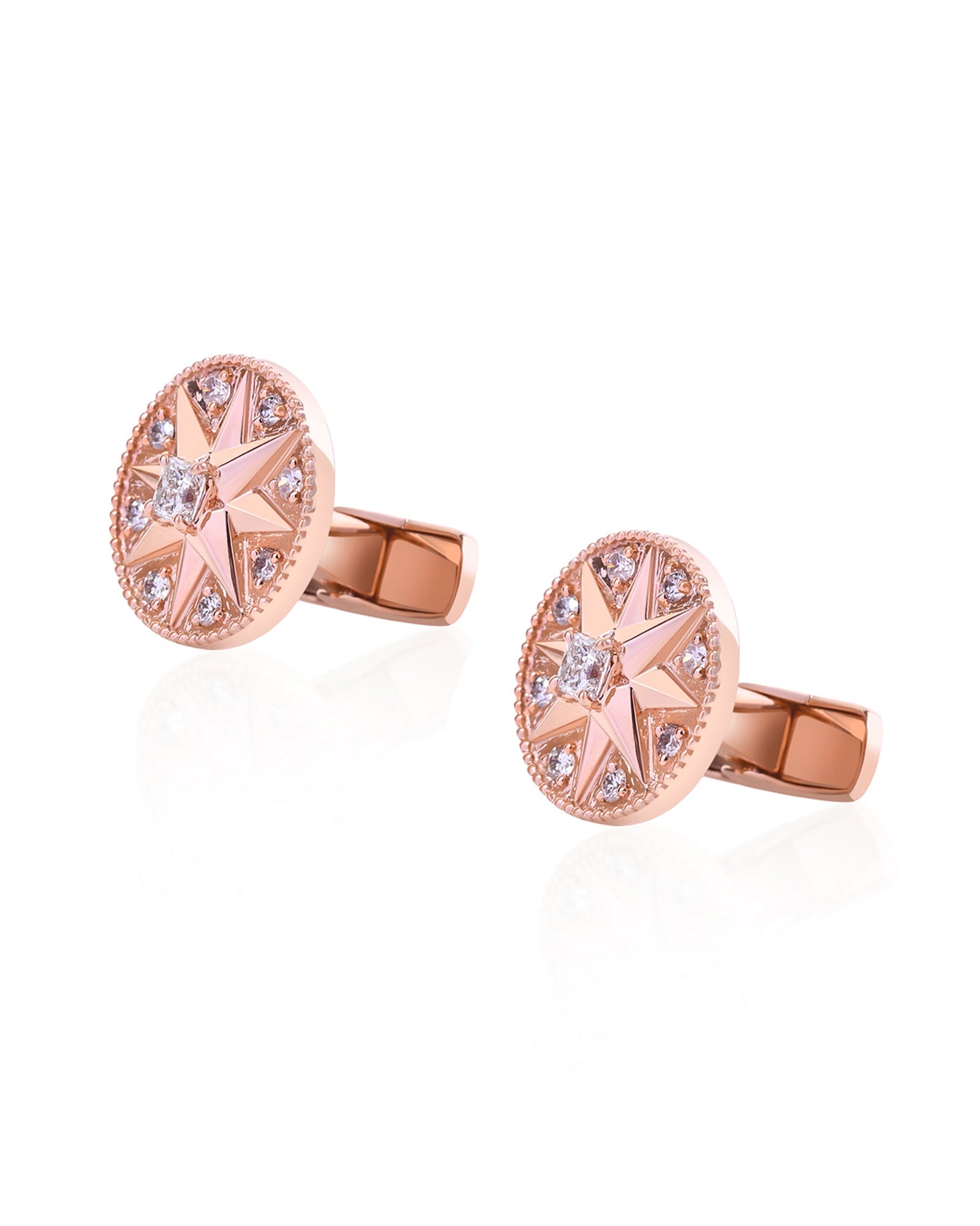 Sunrise Cufflinks | AMARIS JEWELS | Fine Jewelry 