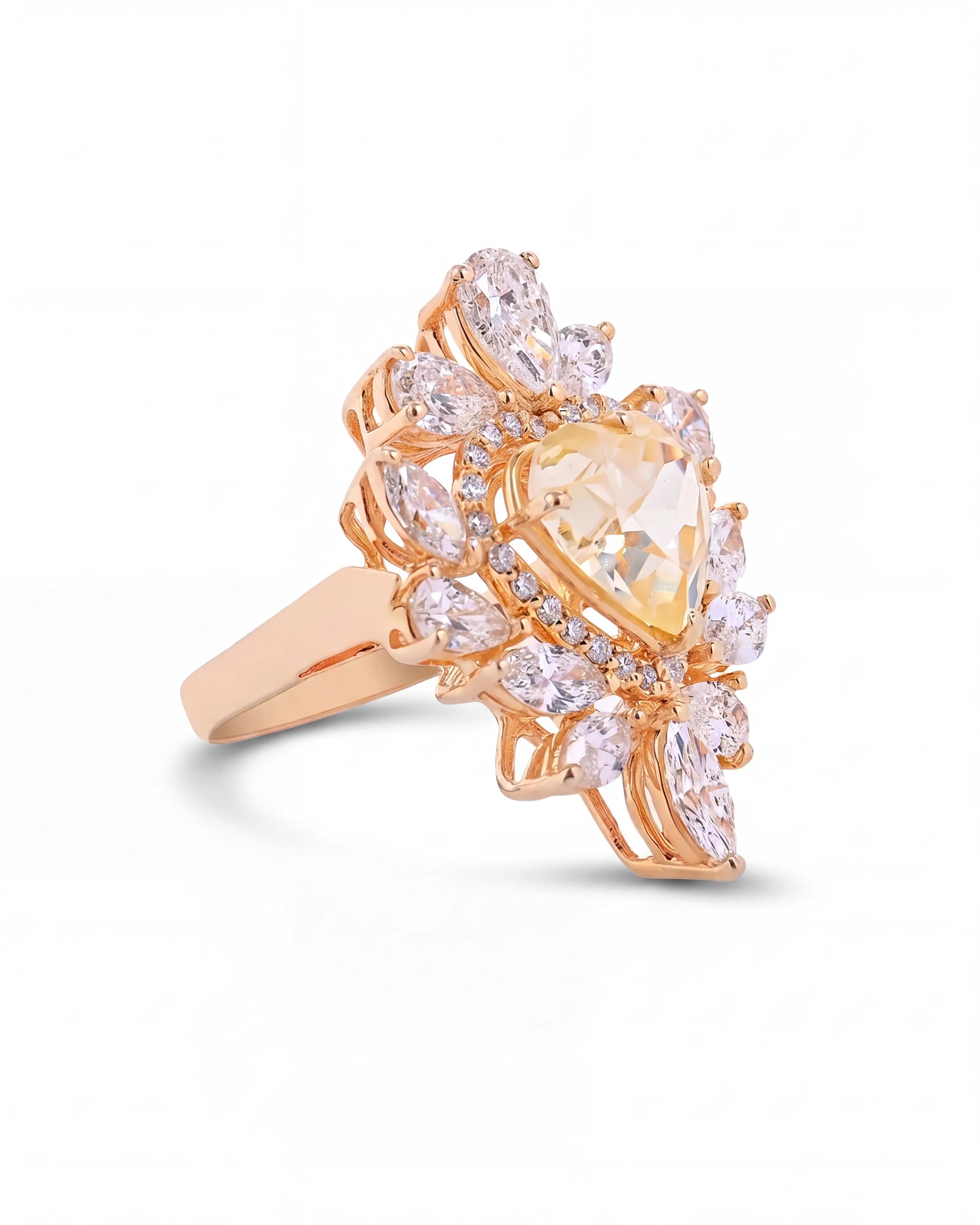 Sunshine Spectacle Ring | AMARIS JEWELS | Fine Jewelry