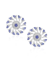 Tanzanite Bloom Earrings | AMARIS JEWELS | Fine Jewelry 
