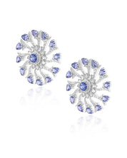 Tanzanite Bloom Earrings | AMARIS JEWELS | Fine Jewelry 