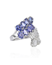Tanzanite Blossom Ring | AMARIS JEWELS | Fine Jewelry 