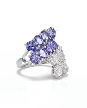Tanzanite Blossom Ring | AMARIS JEWELS | Fine Jewelry