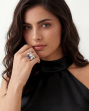 Tanzanite Bow Ring | AMARIS JEWELS | Fine Jewelry 