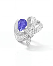 Tanzanite Bow Ring | AMARIS JEWELS | Fine Jewelry