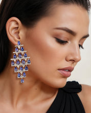 Tanzanite Calling Earrings | AMARIS JEWELS | Fine Jewelry 