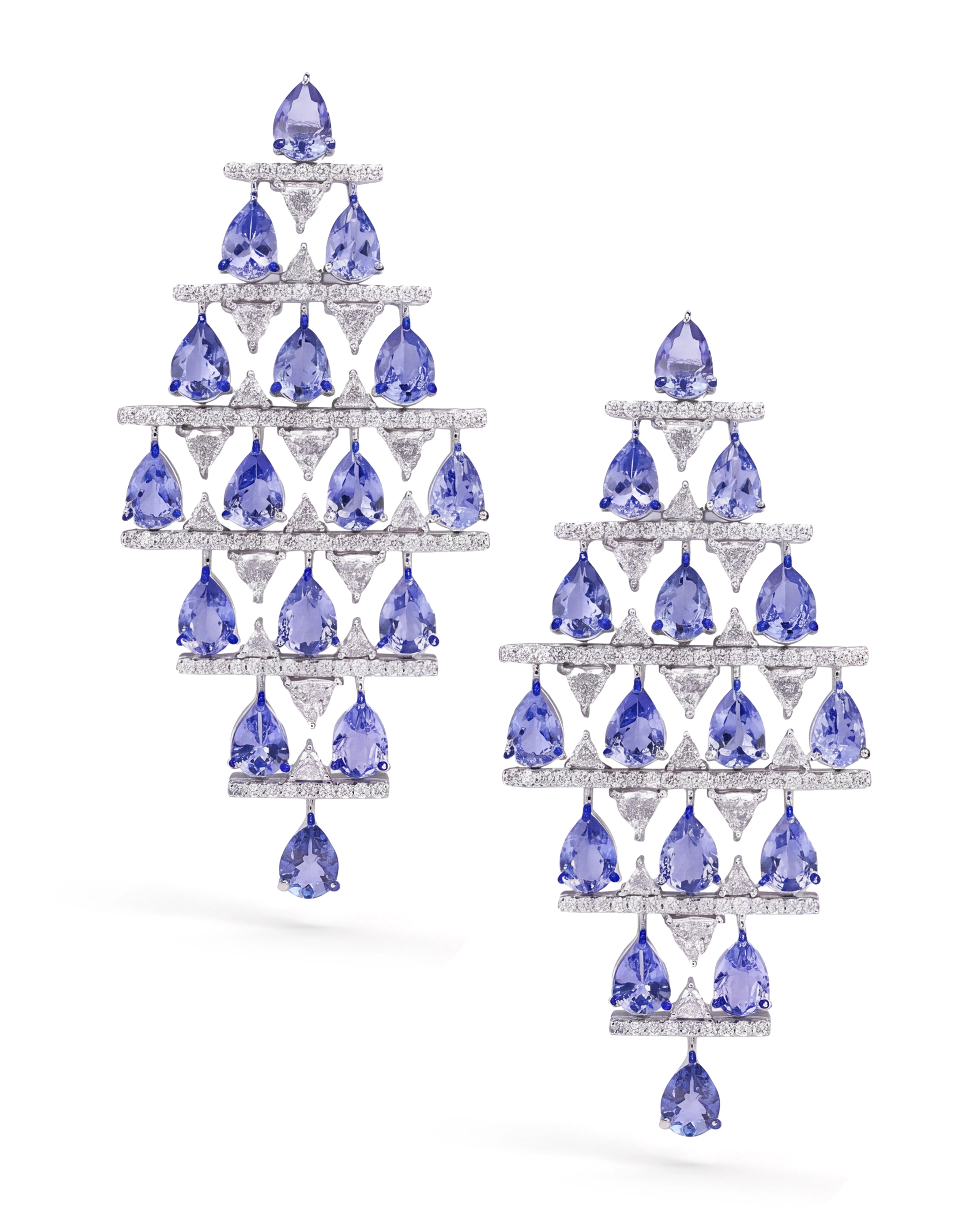 Tanzanite Calling Earrings