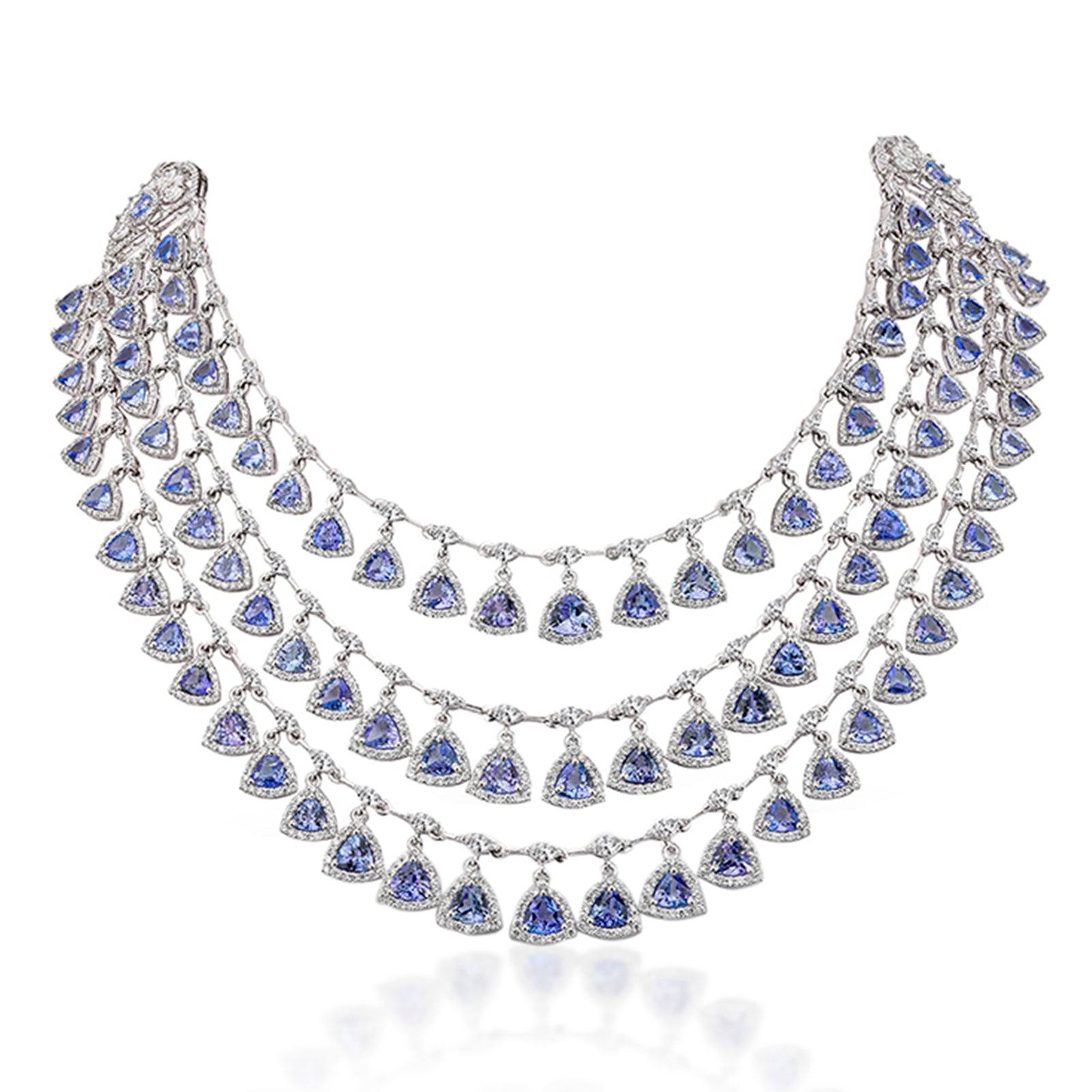 Tanzanite Calling Necklace | AMARIS JEWELS | Fine Jewelry 