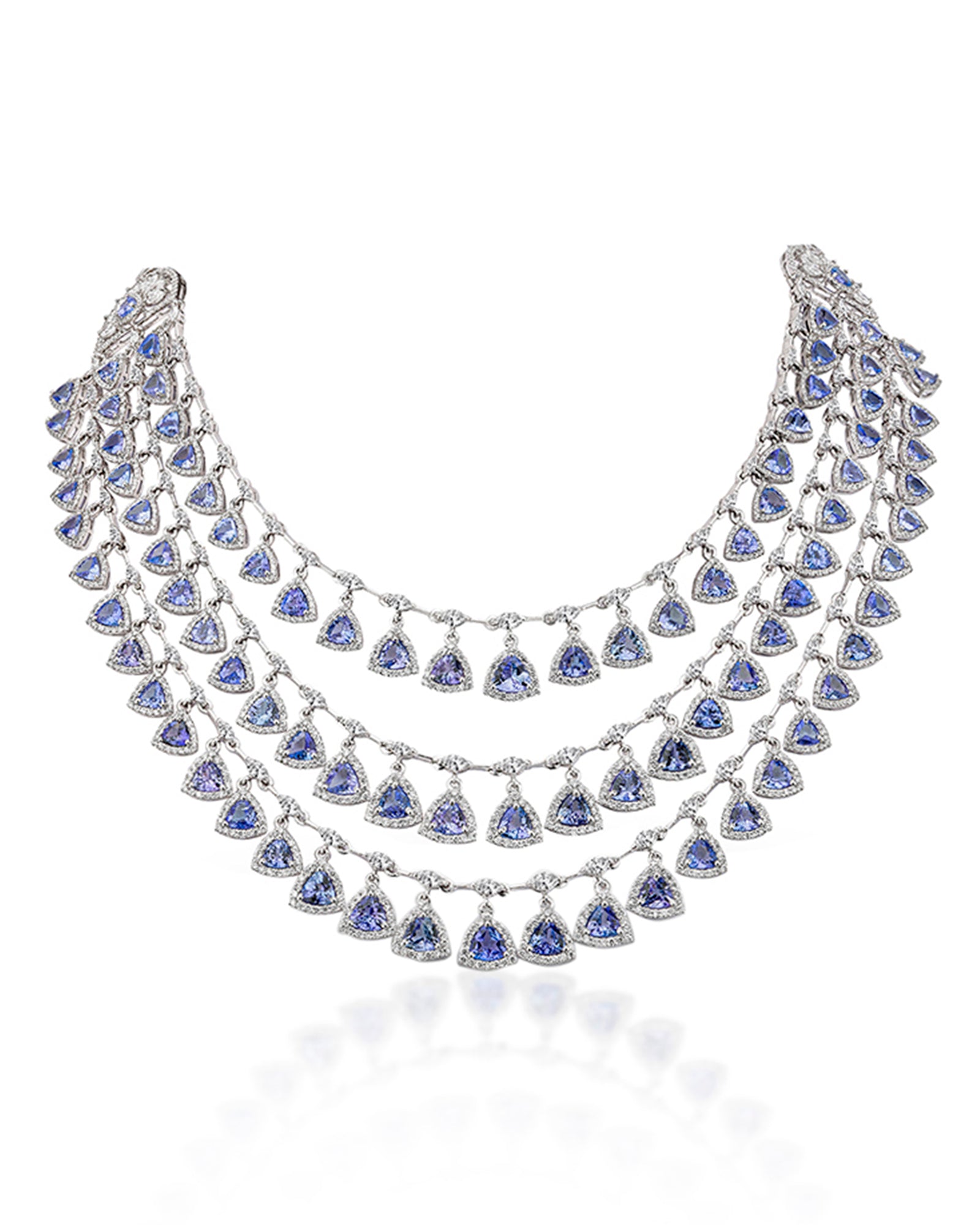 Tanzanite Calling Necklace | AMARIS JEWELS | Fine Jewelry 