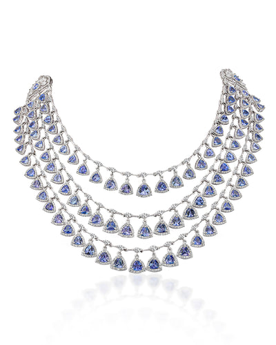 Tanzanite Calling Necklace | AMARIS JEWELS | Fine Jewelry