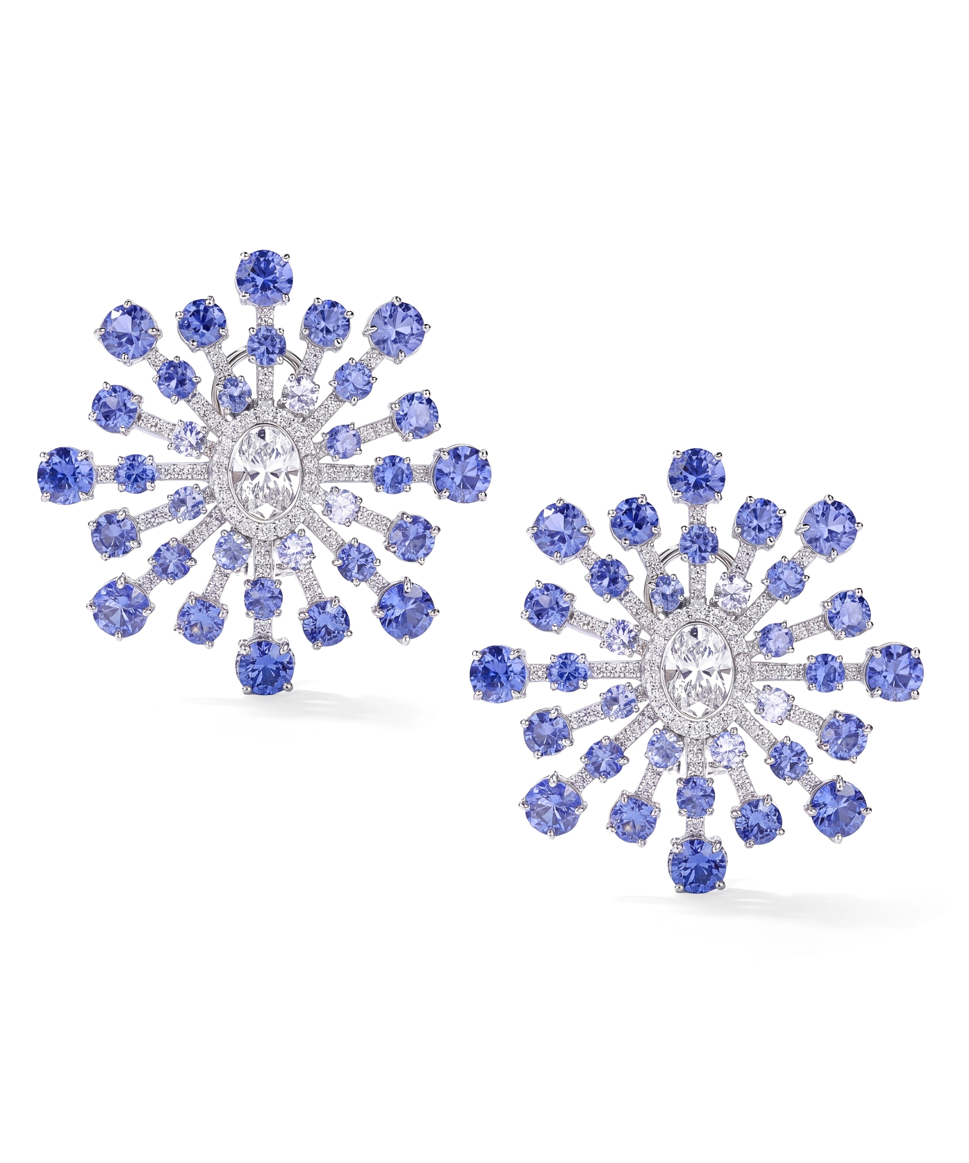 Tanzanite Dew Drop Earrings | AMARIS JEWELS | Fine Jewelry