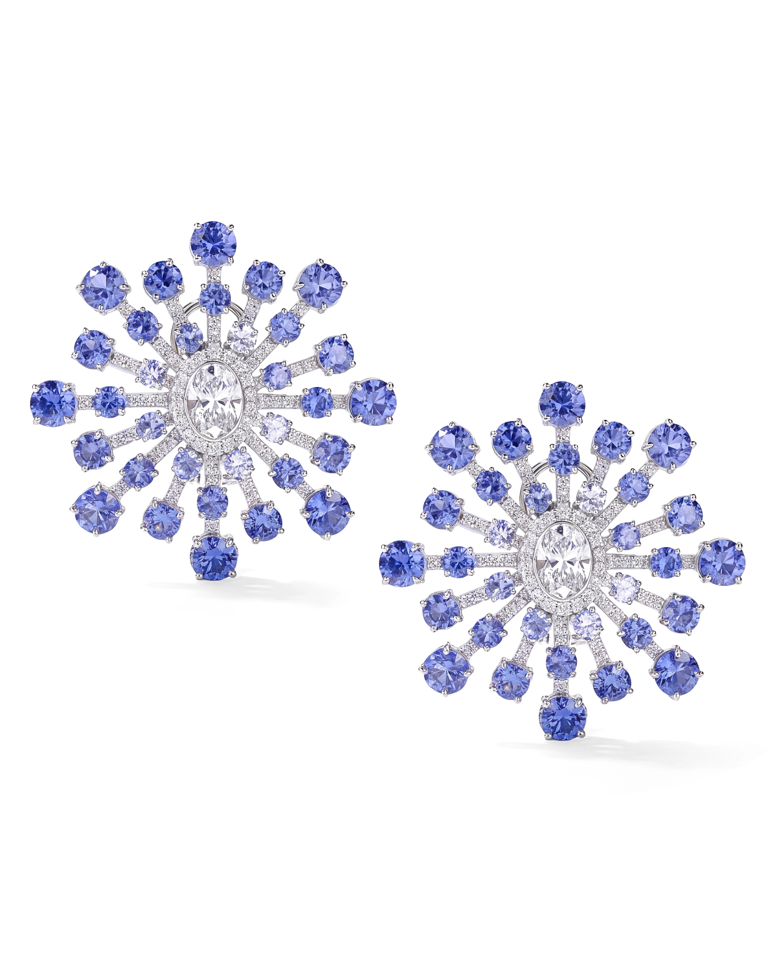 Tanzanite Dew Drop Earrings | AMARIS JEWELS | Fine Jewelry
