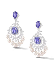 Tanzanite Eclipse Earrings | AMARIS JEWELS | Fine Jewelry