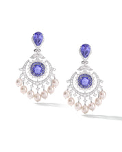 Tanzanite Eclipse Earrings | AMARIS JEWELS | Fine Jewelry